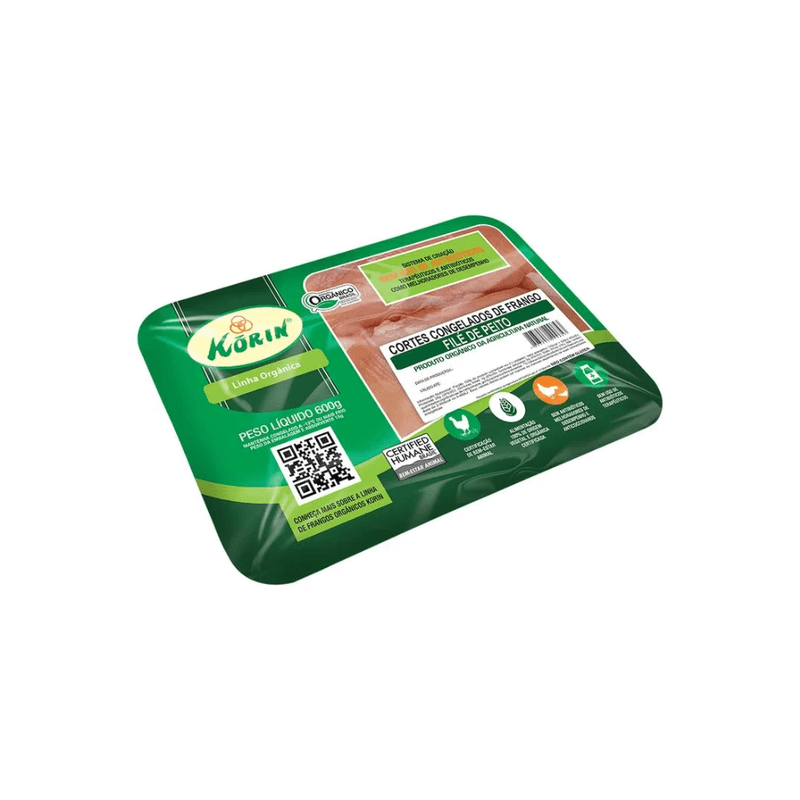 File-De-Peito-De-Frango-Organico-Congelado-Korin-600-G