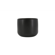 Vaso Bretagne Flor Preto D19 A15
