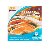 Saco Para Assar Cozinha Wida 41cm X 33 Cm