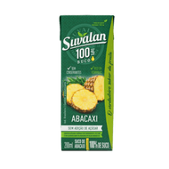 Suco De Abacaxi Sem Açúcar Suvalan 200 Ml