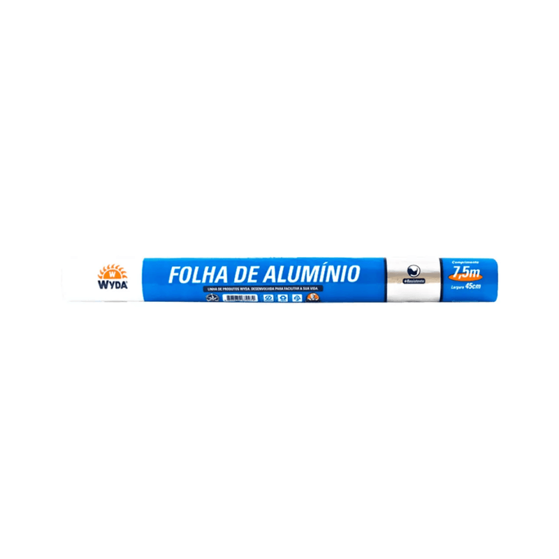 Folha Alumínio Wyda 7,5 M X 45 Cm