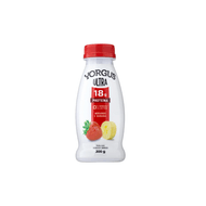 Iogurte De Morango Com Banana Sem Lactose Ultra  Yorgus 300g