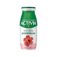 Leite Fermentado Shot Diário De Probióticos Framboesa Com Hibisco Activia 100g