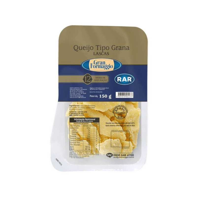 Queijo-Gran-Formaggio-12-Meses-Rar-150-G