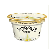 Iogurte De Baunilha Integral Grego Yorgus 130g