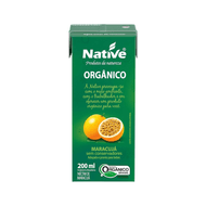 Suco De Maracujá Orgânico Native 200 Ml