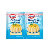 Gelatina Sem Sabor Incolor Dr Oetker 24 G