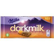 Barra De Chocolate Tender Dark Caramelo Milka 85 G