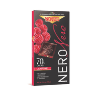 Chocolate 70% Cacau Com Framboesa E Amêndoas Italiano Novi 75 G