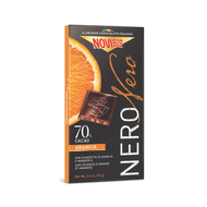 Chocolate 70% Cacau Com Laranja E Amêndoas Italiano Novi 75 G