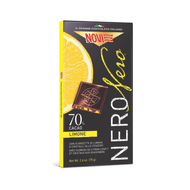 Chocolate 70% Cacau Com Limão E Gengibre Italiano Novi 75 G