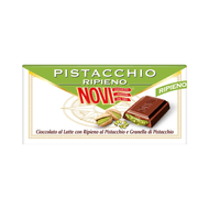 Chocolate Ao Leite Com Creme De Pistache E Pedaços Italiano Novi 105 G