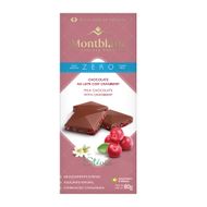 Barra De Chocolate 70% Cacau Com Cranberry Montblanc 80 G