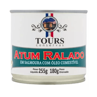 Atum Ralado Em Óleo Comestivel Tours 255 G