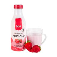 Iogurte Desnatado Morango Oba Bem Querer 550 G