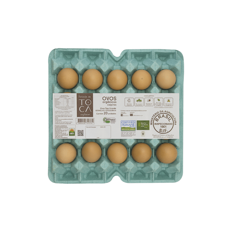 Ovos-Organicos-Caipira-Fazenda-Da-Toca-Com-20-Unidades