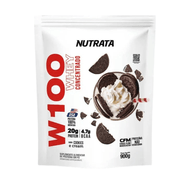 Whey Concentrado W100 Cookies Nutrata 900 Gr