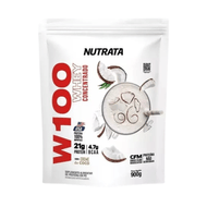 Whey Concentrado W100 Creme De Coco Nutrata 900 Gr